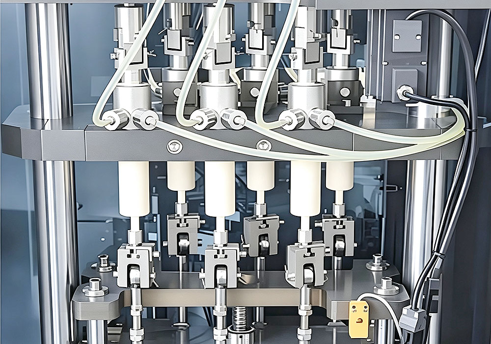 Ceramic pump dosing unit