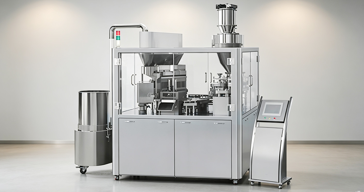Capsule filling machine equipment
