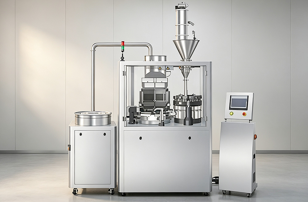 Automatic capsule filling machine