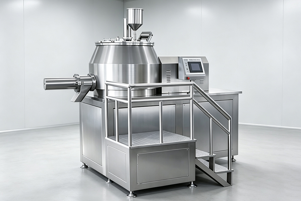 High shear pharmaceutical granulator