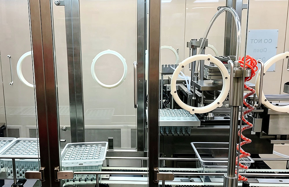 vial filling line is officially operational