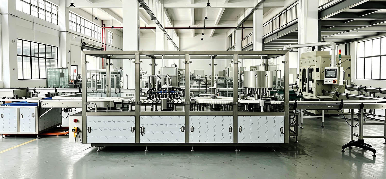 Vial filling production line