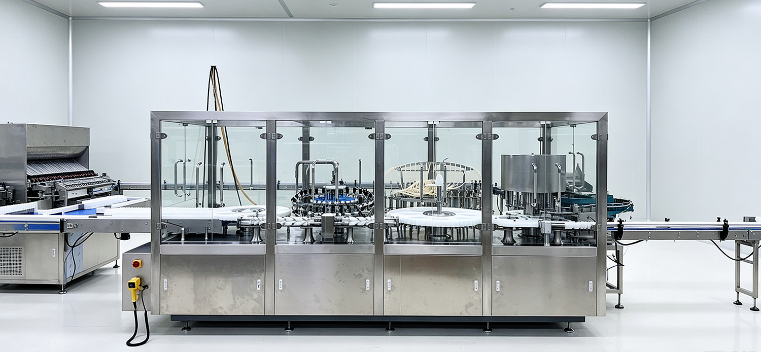 GMP vial filling production line