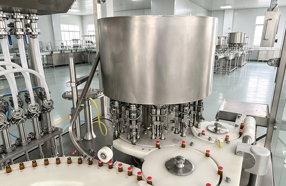 Vial capping machine equipment