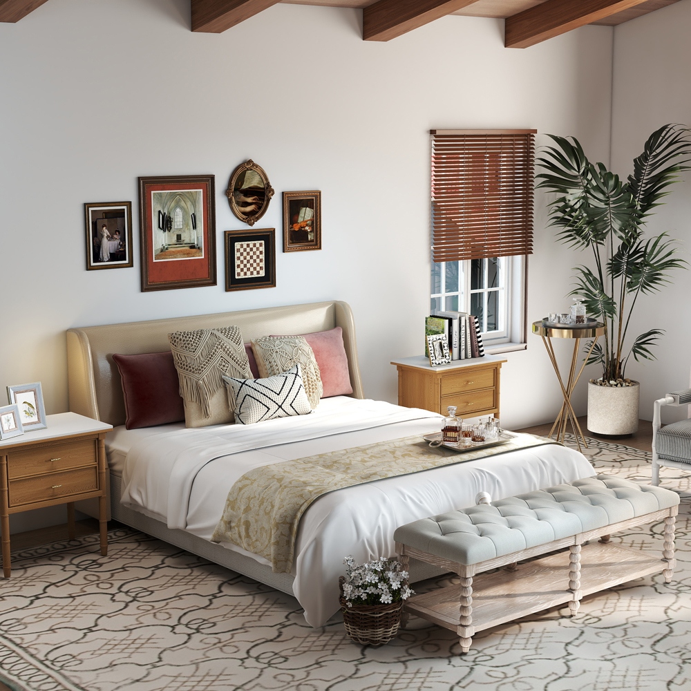 Wholesale bed ottoman