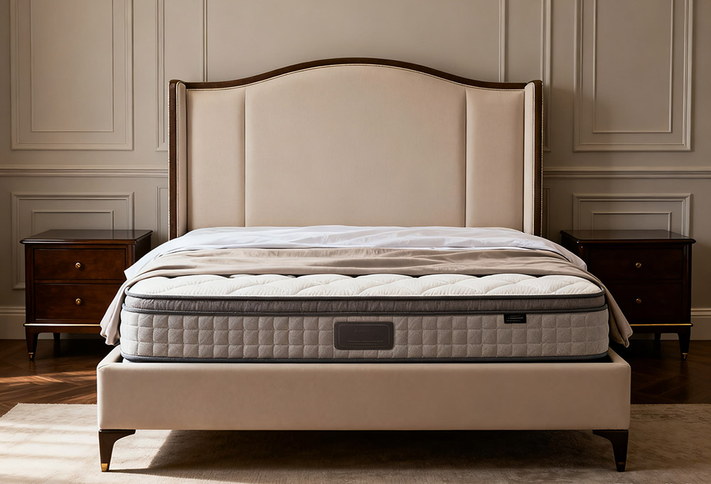 a clean and tidy mattress
