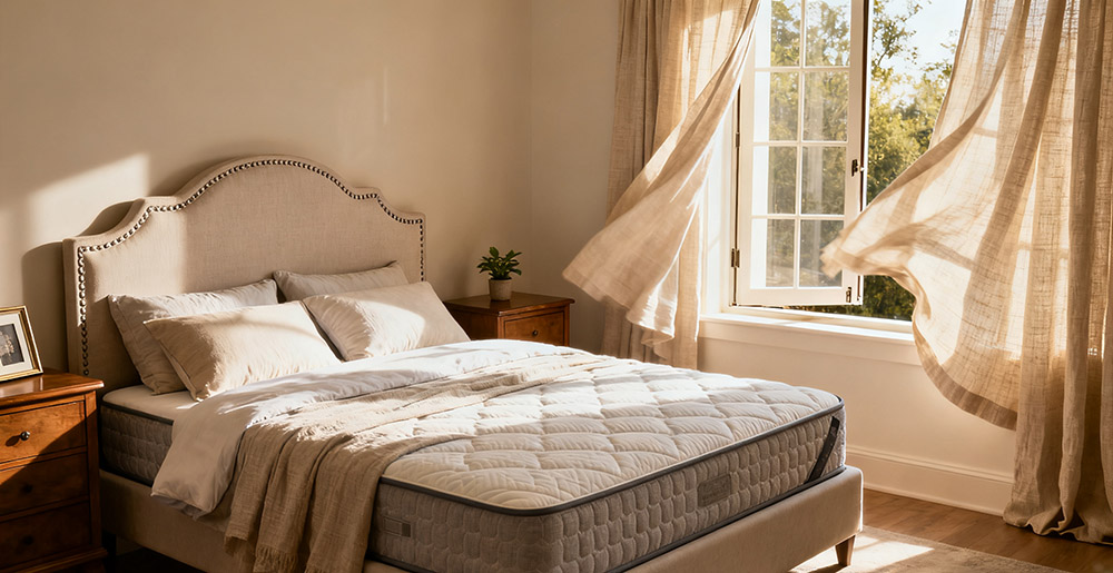 bed frame and headboard