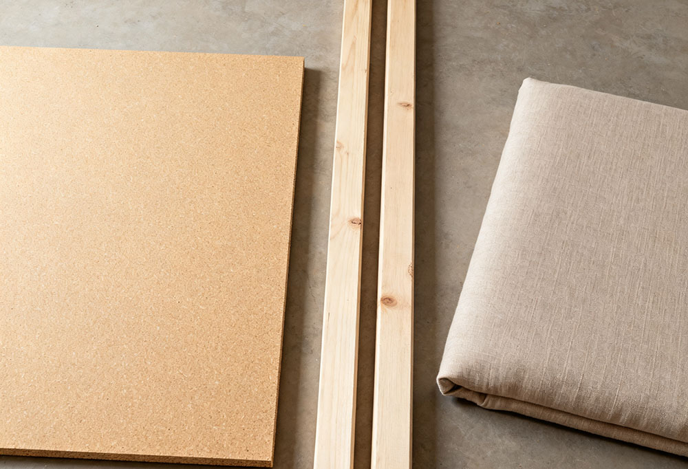 raw materials for headboard
