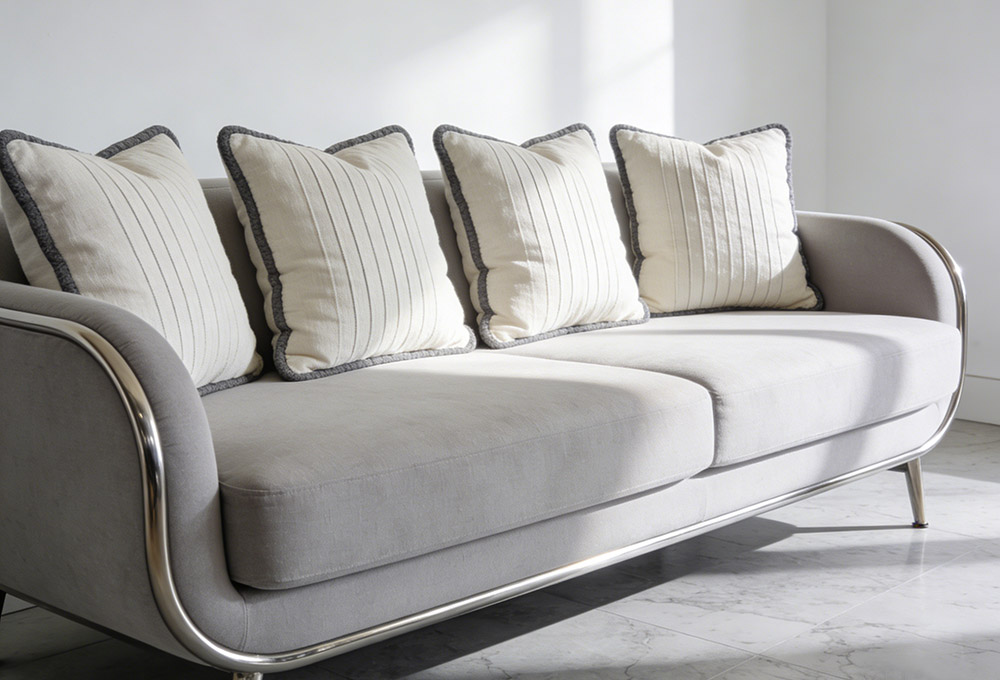 fabric sofas and sofa cushions