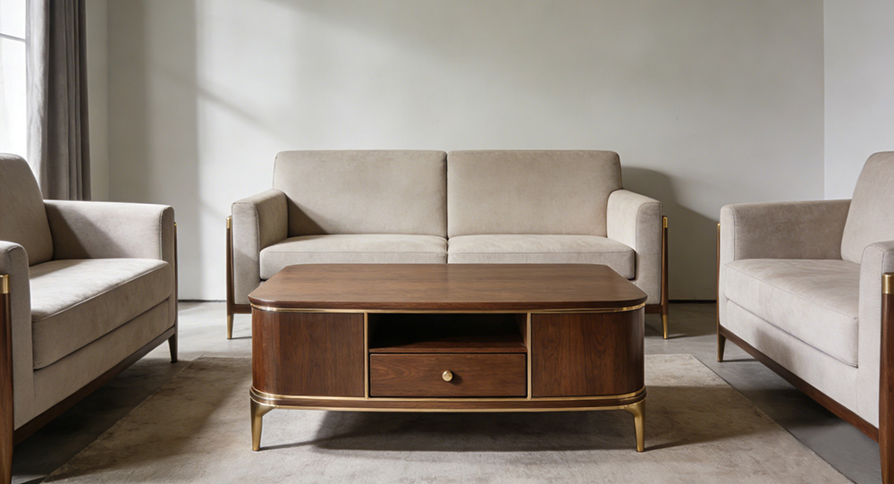 sofa and coffee table