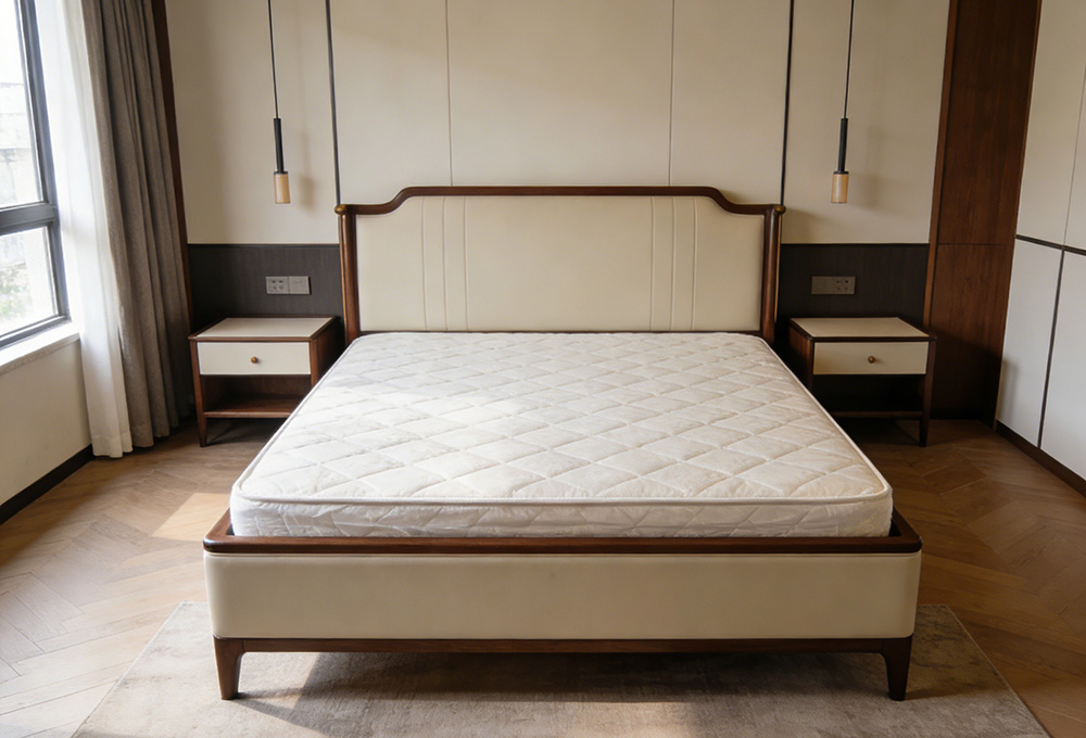 queen size bed and mattress