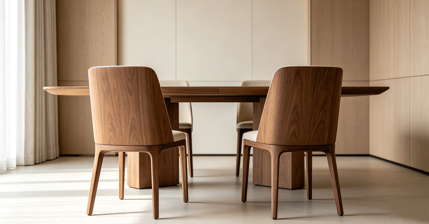 dining table and chairs