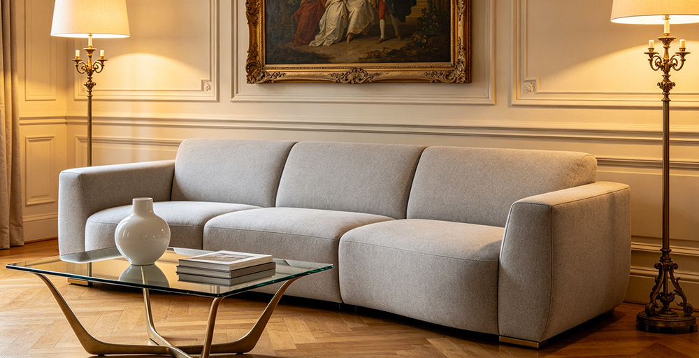 sofa and coffee table
