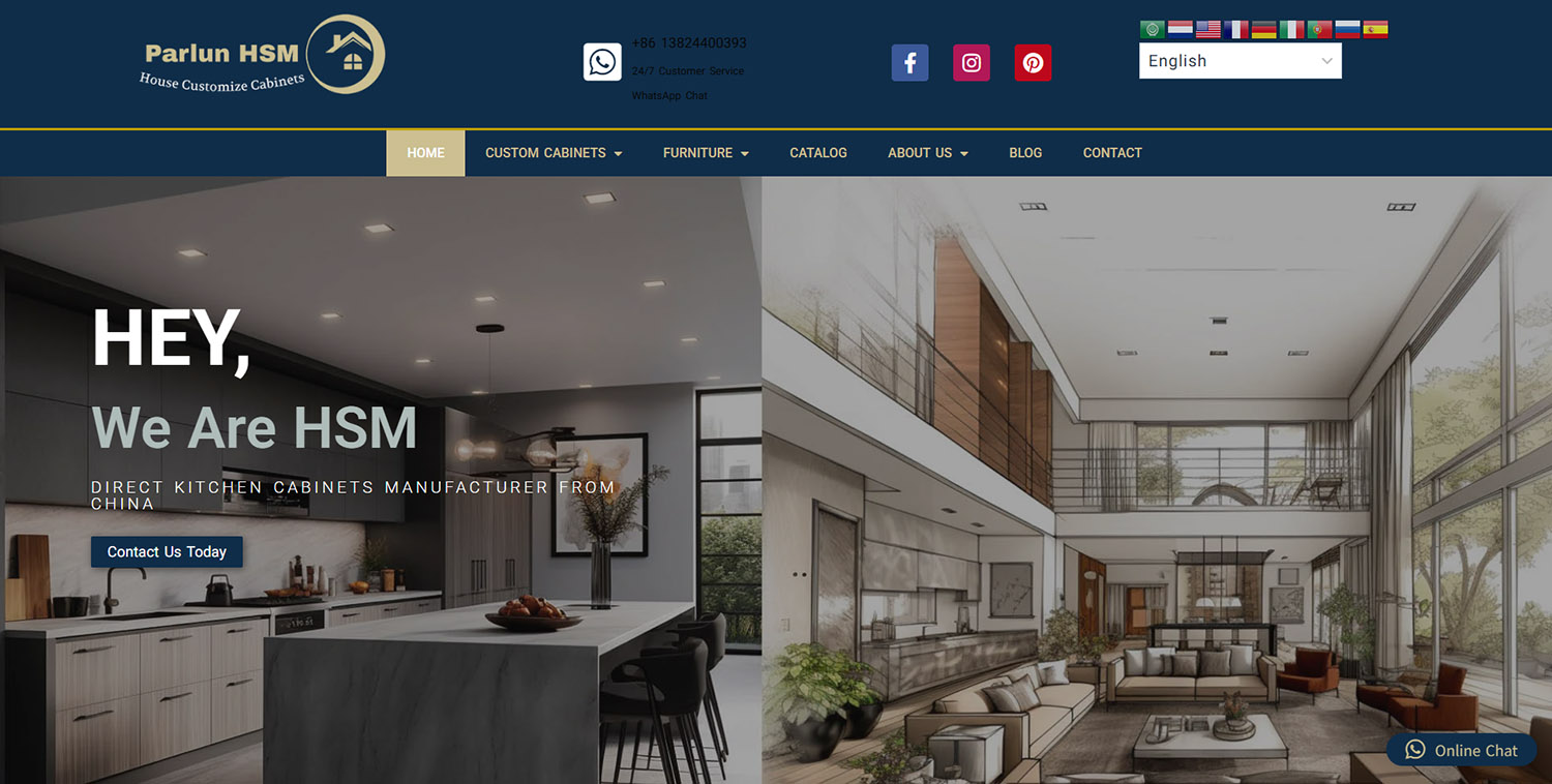 HSM's official website