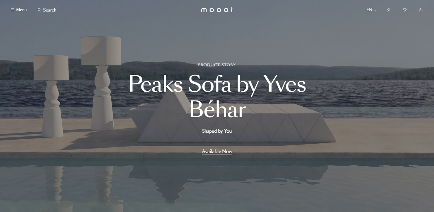 Moooi's website
