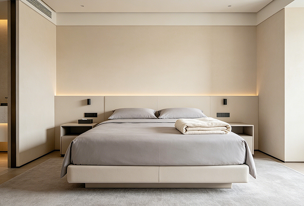Modern Hotel Guest Bed