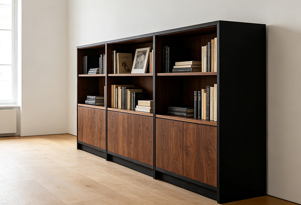 Modular Library Wall Bookcases