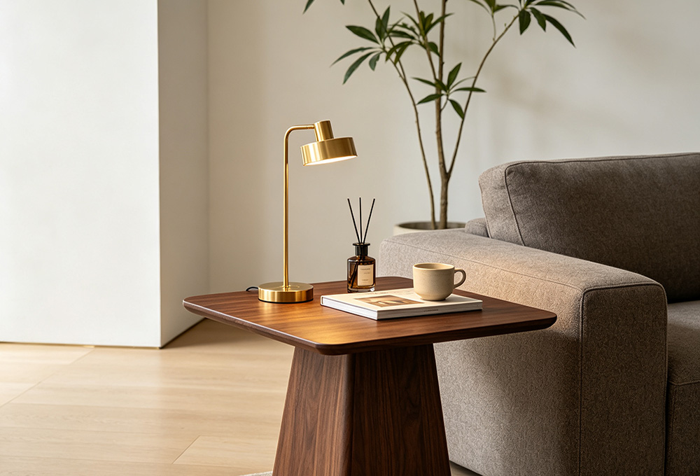 Modern styled side table