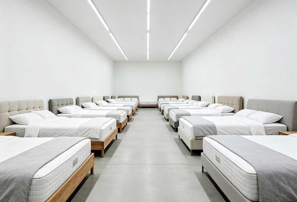 Wholesale bed showroom