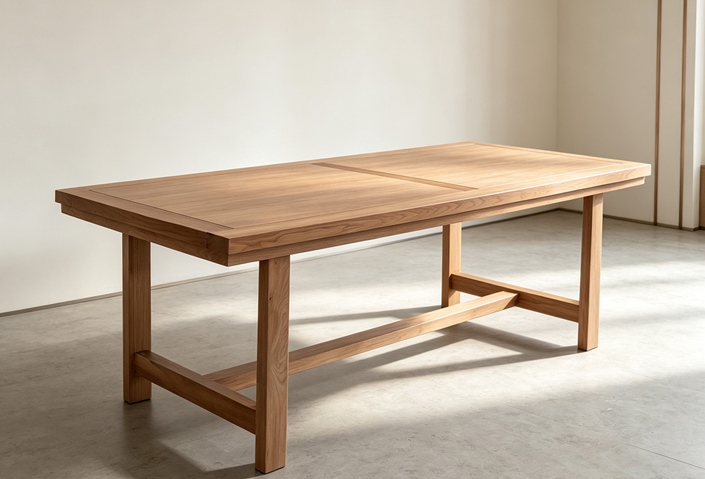 Modern KD leg dining table