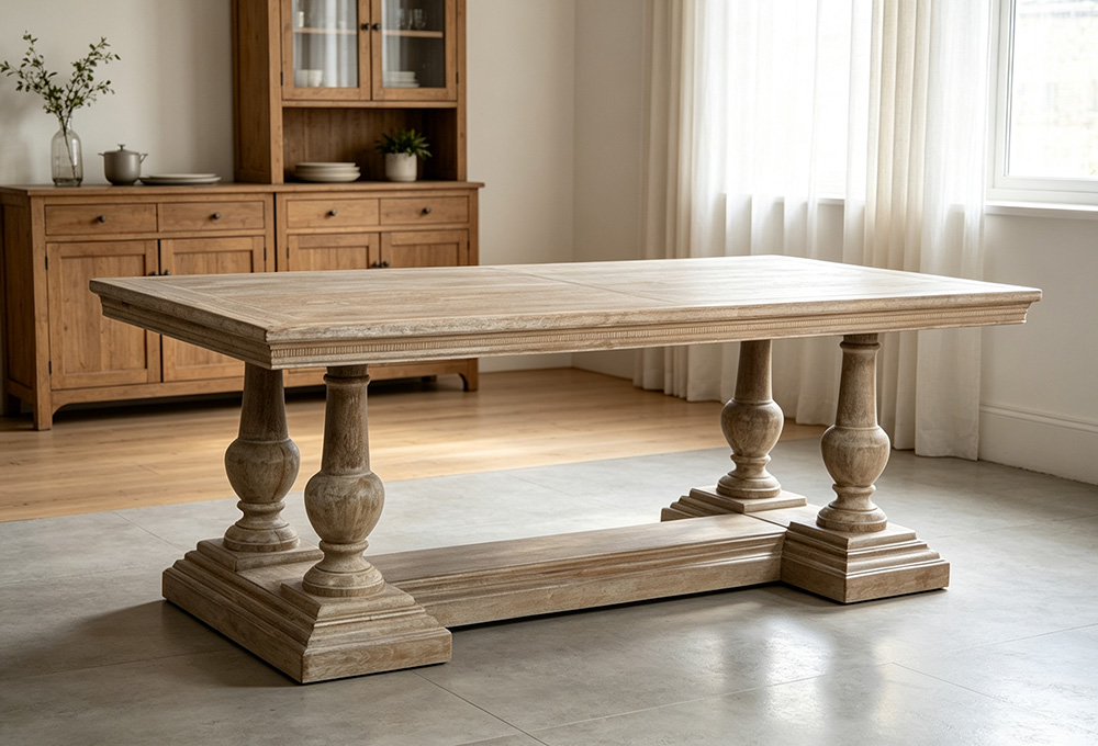 US country wooden dining table