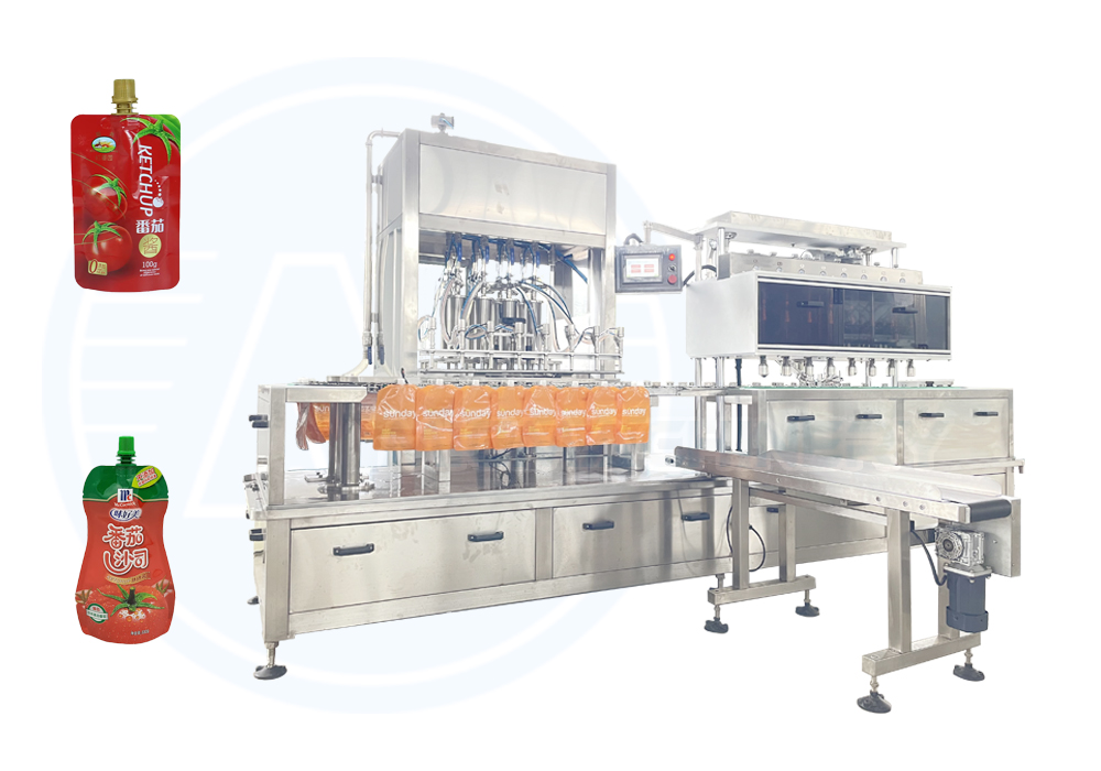 ketchup pouch packing machine
