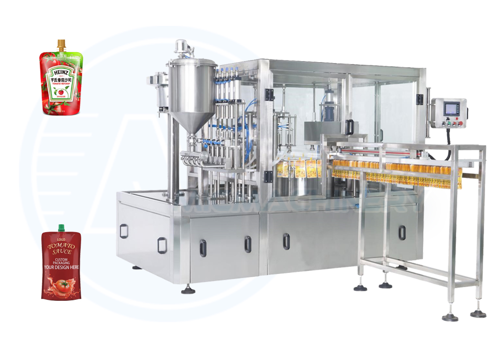 ketchup pouch packing machine