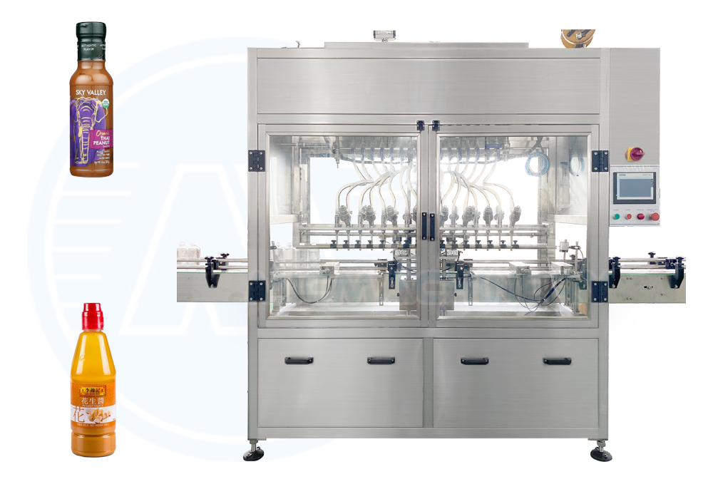 peanut butter filling machine