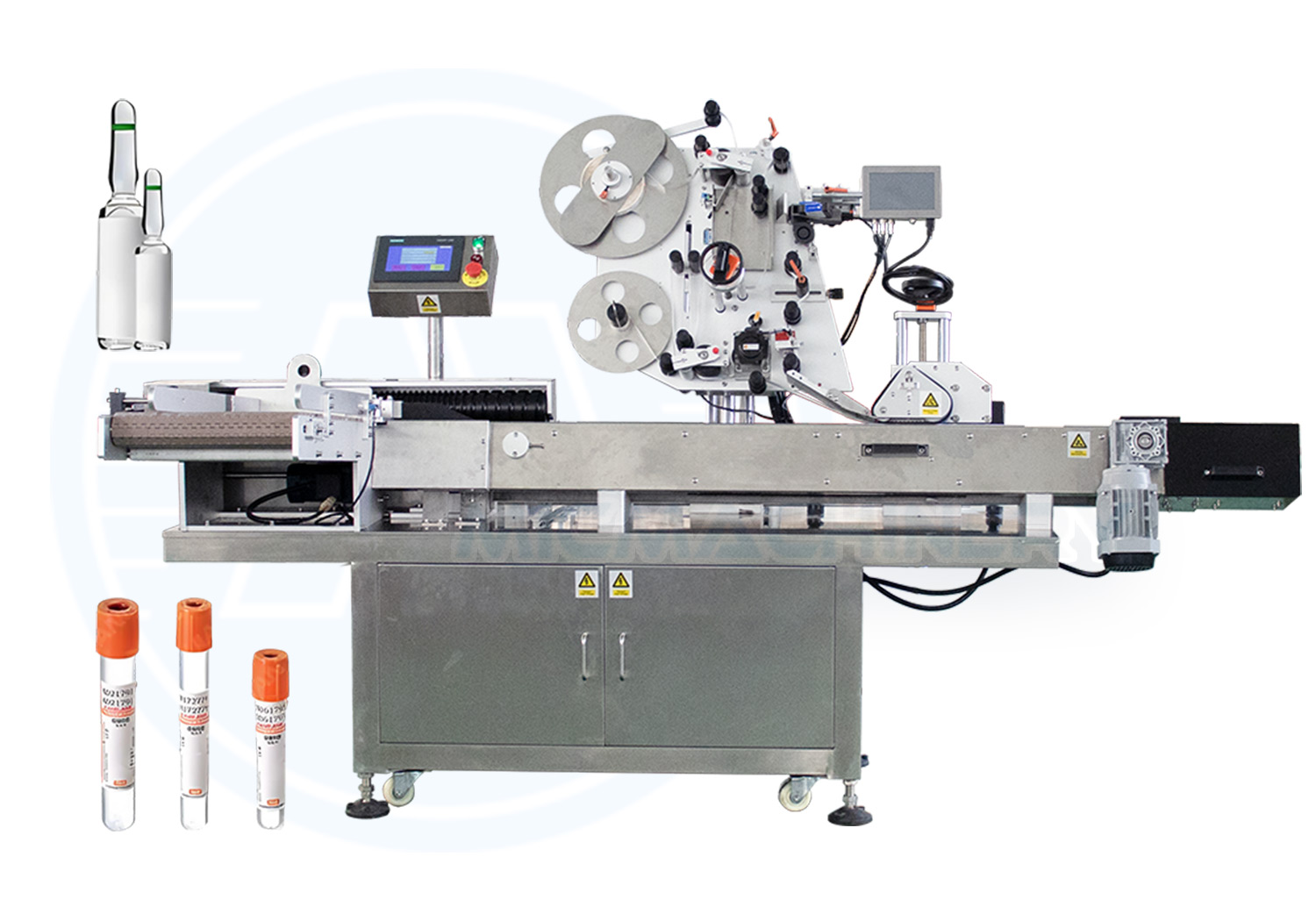 round bottle labeler