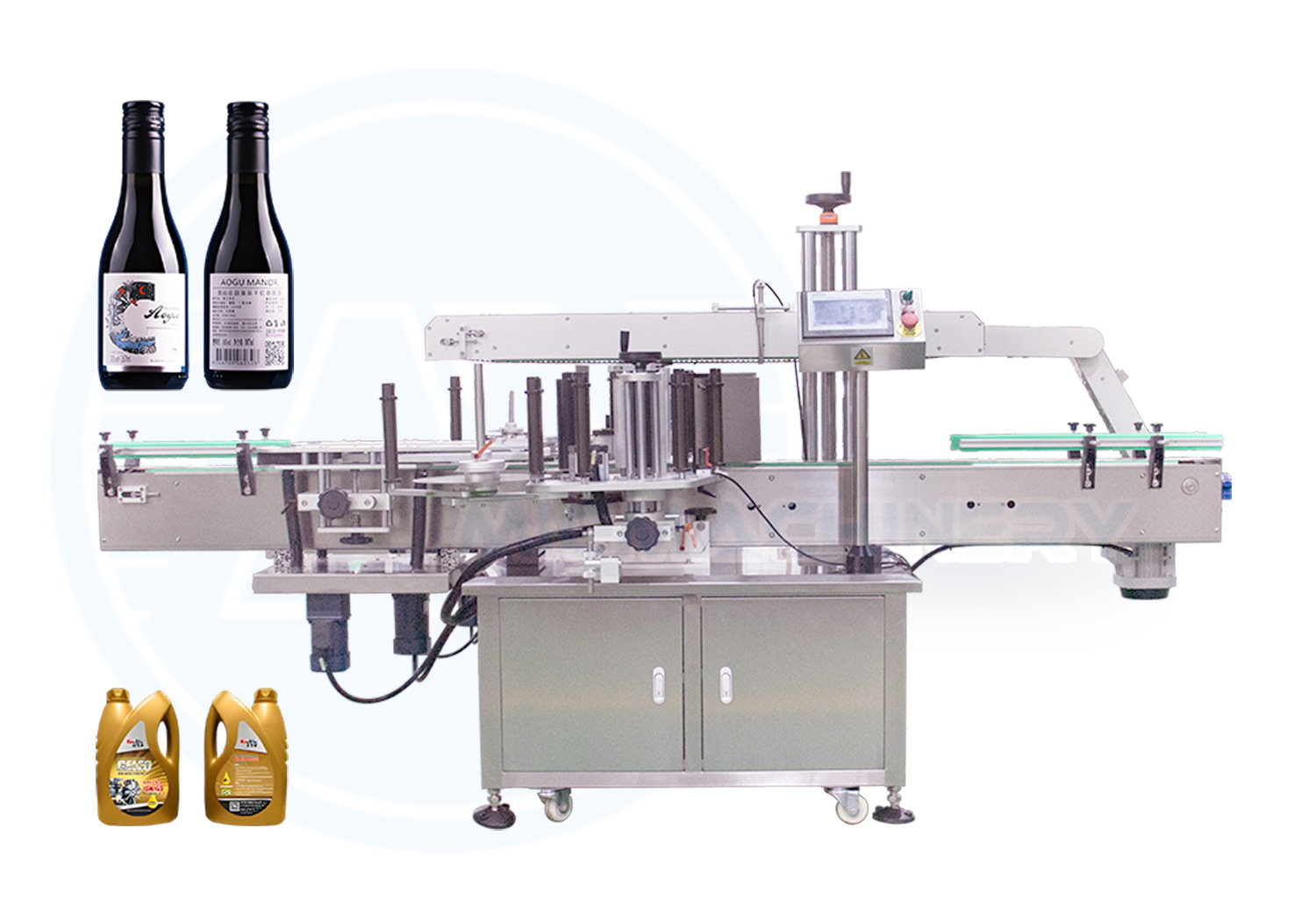 double side sticker labeling machine