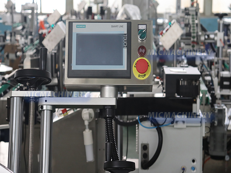 PLC human-machine touch control screen