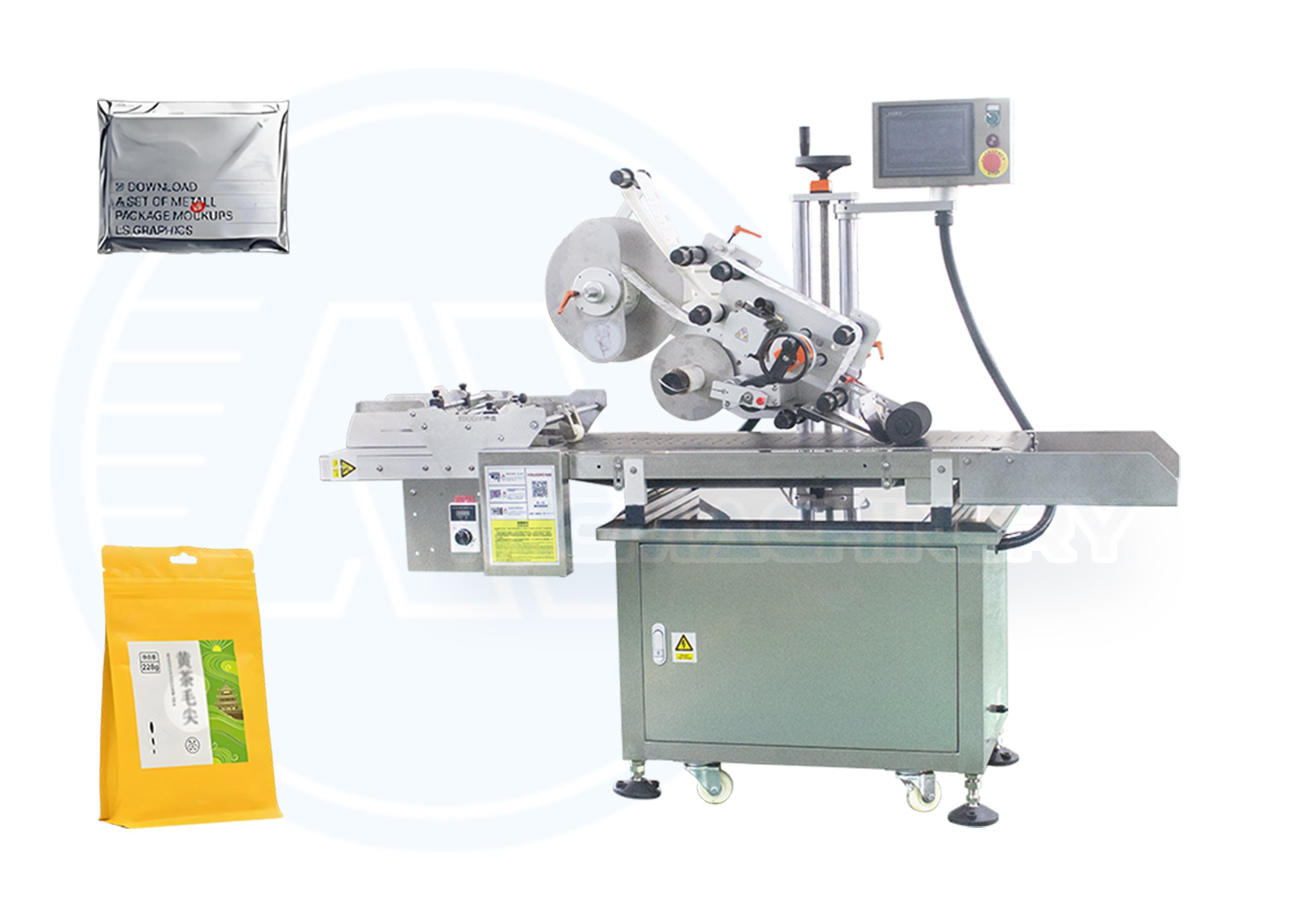 bag labeling machine