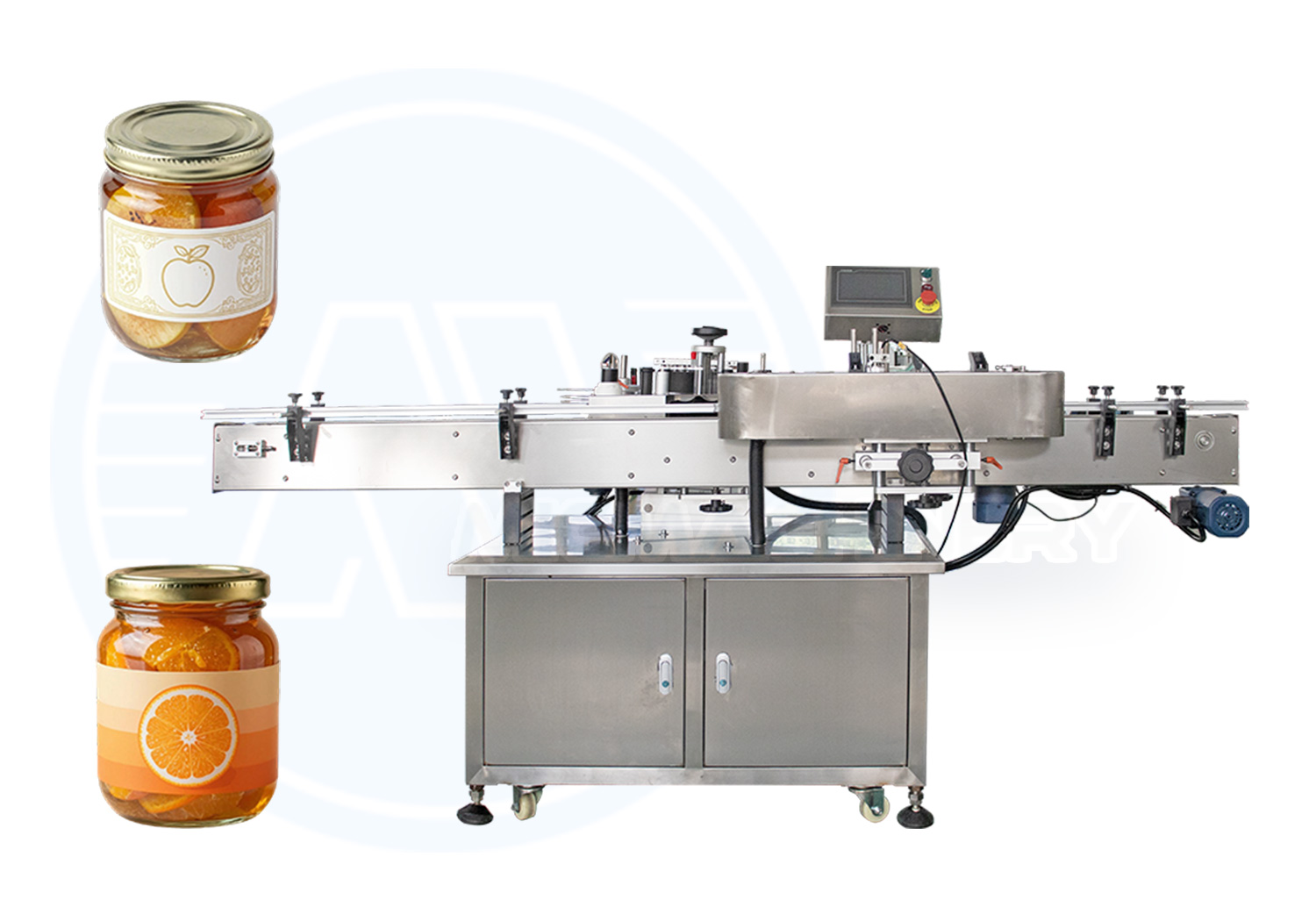 label machine for jars