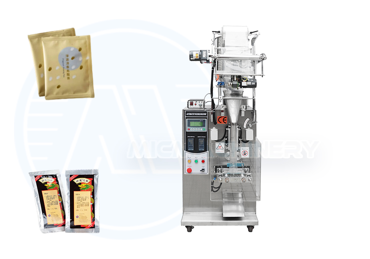 small tea bag packing machine