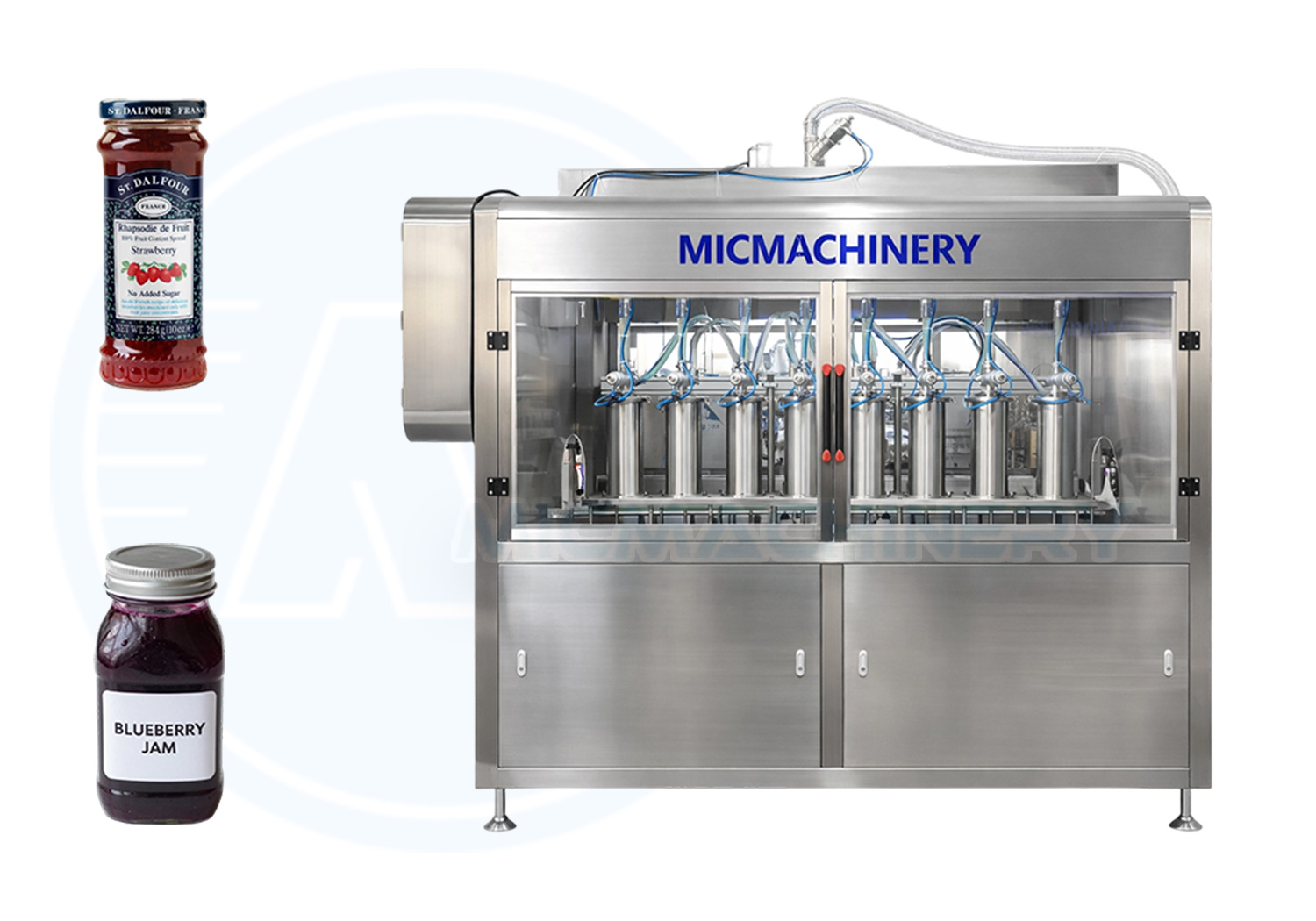 jam jar filling machine