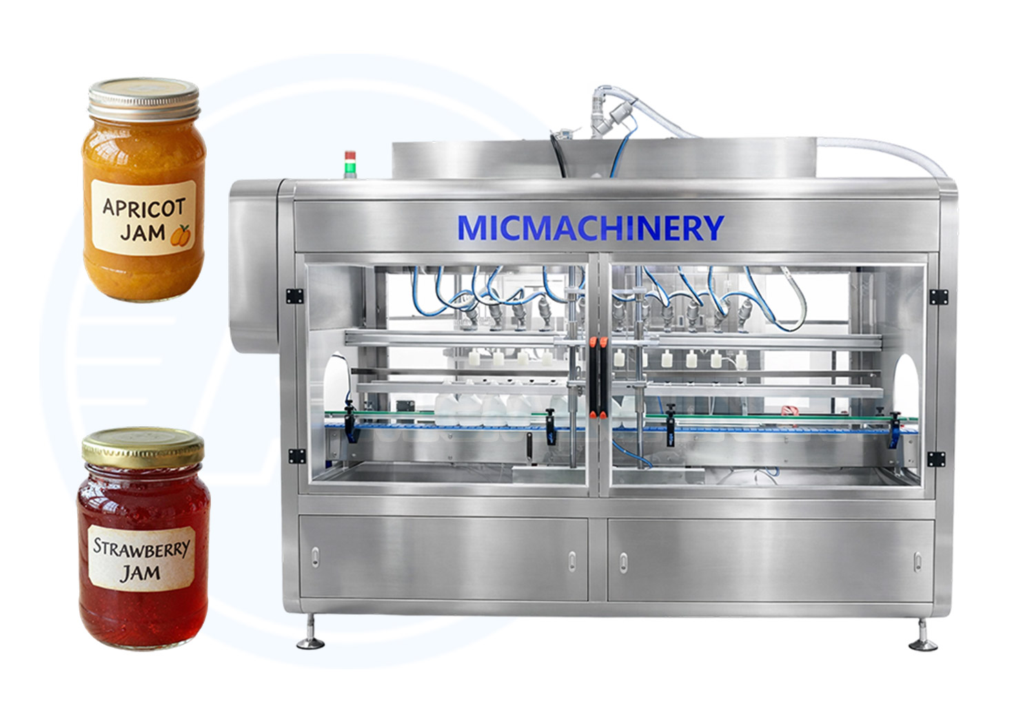 jam jar filling machine