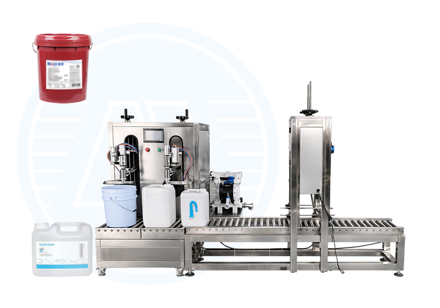 semi automatic weighing and filling machine