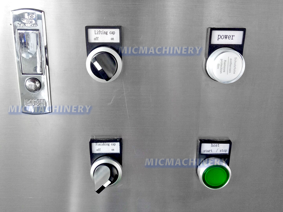 Capping Machine Control Panel