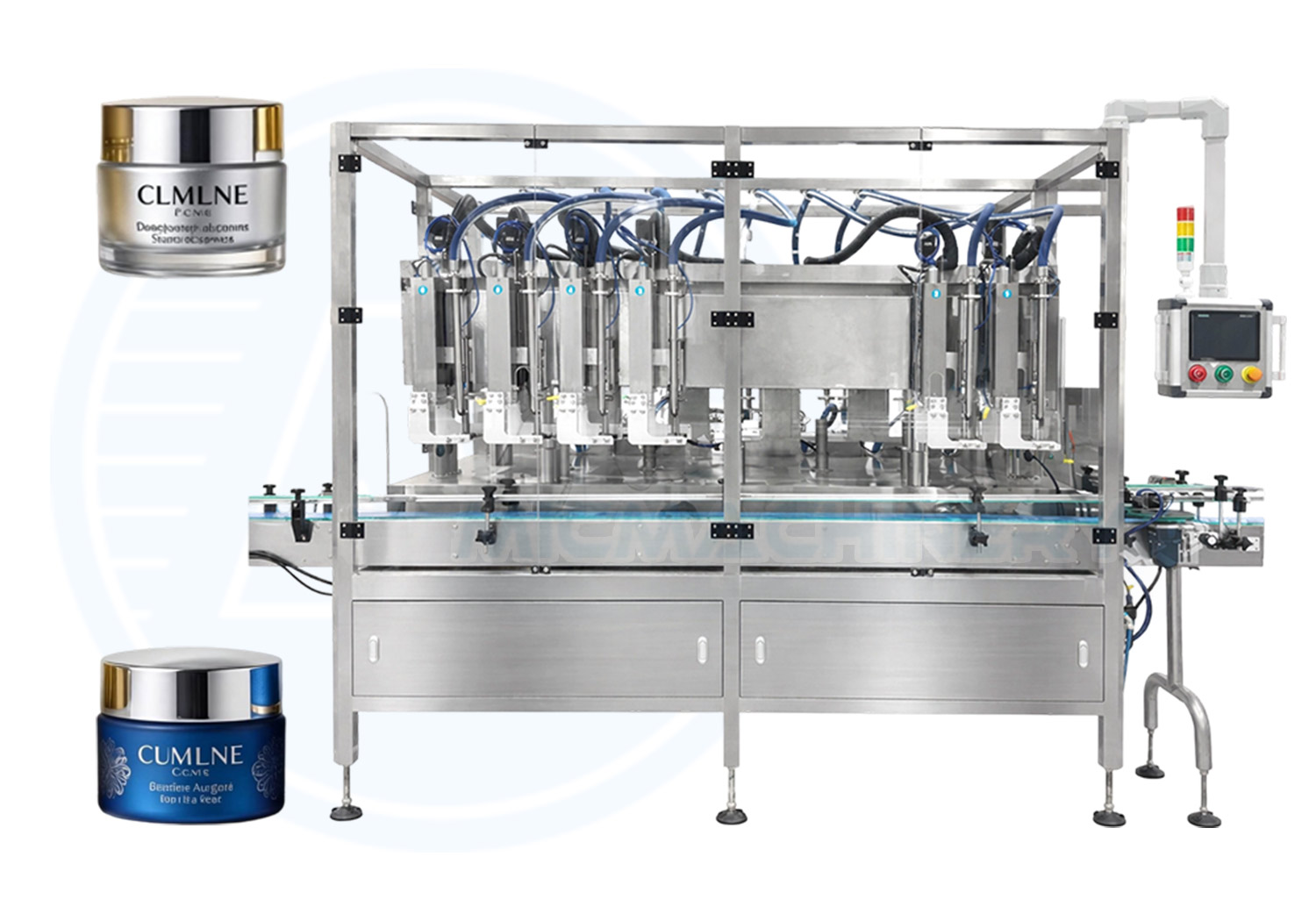 jar filling and capping machine