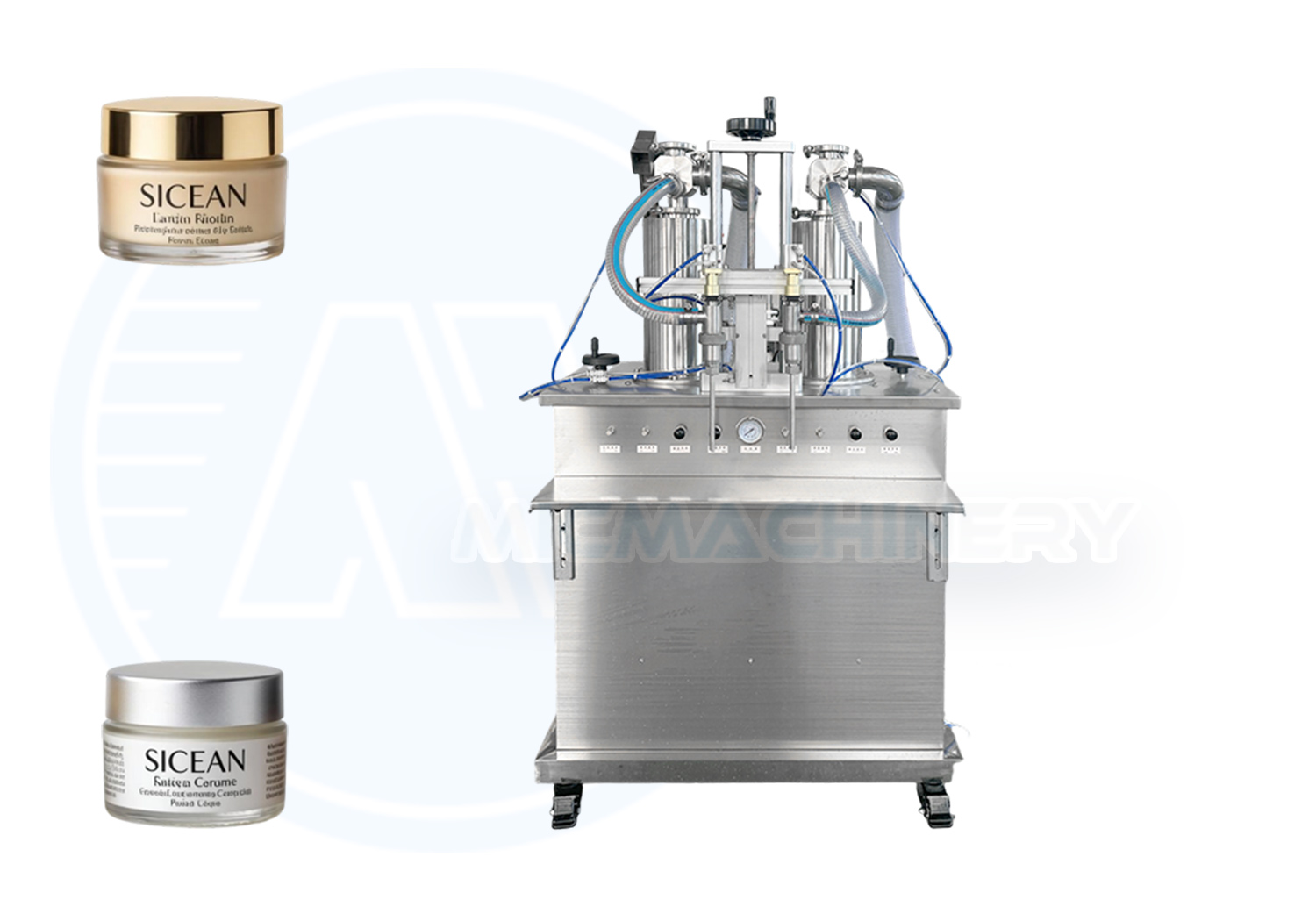 semi automatic jar filling machine