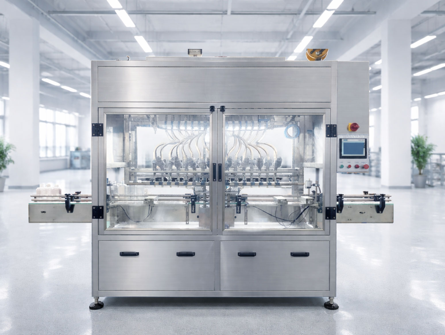Filling machine factory