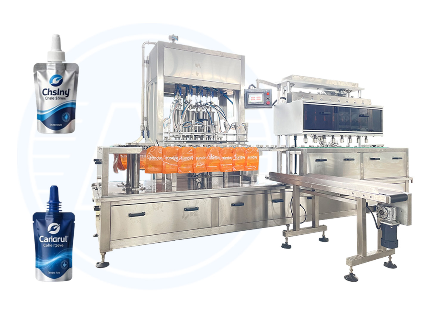  Standing Pouch Filling Machine