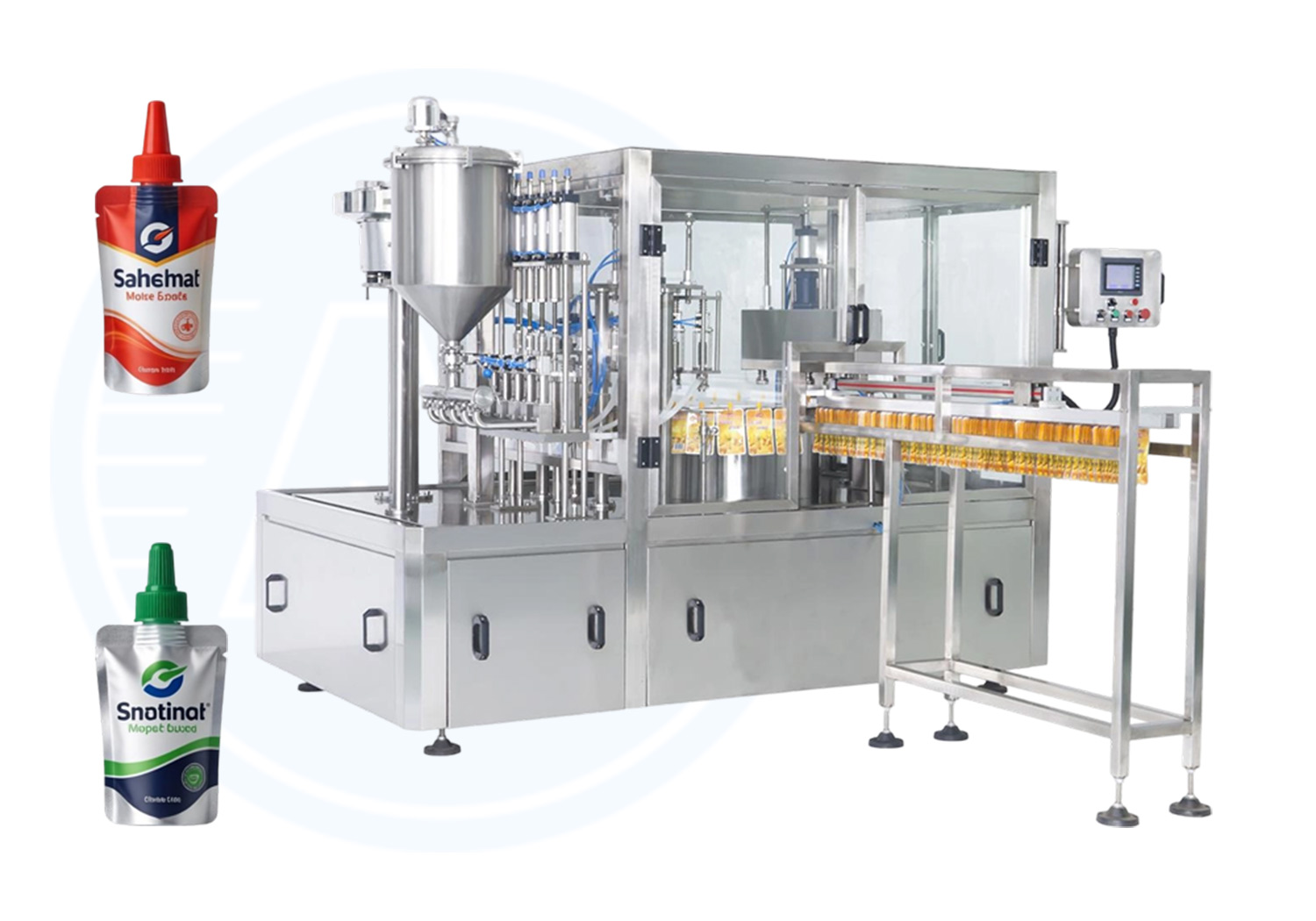  Rotary Pouch Filling and Sealing Machine