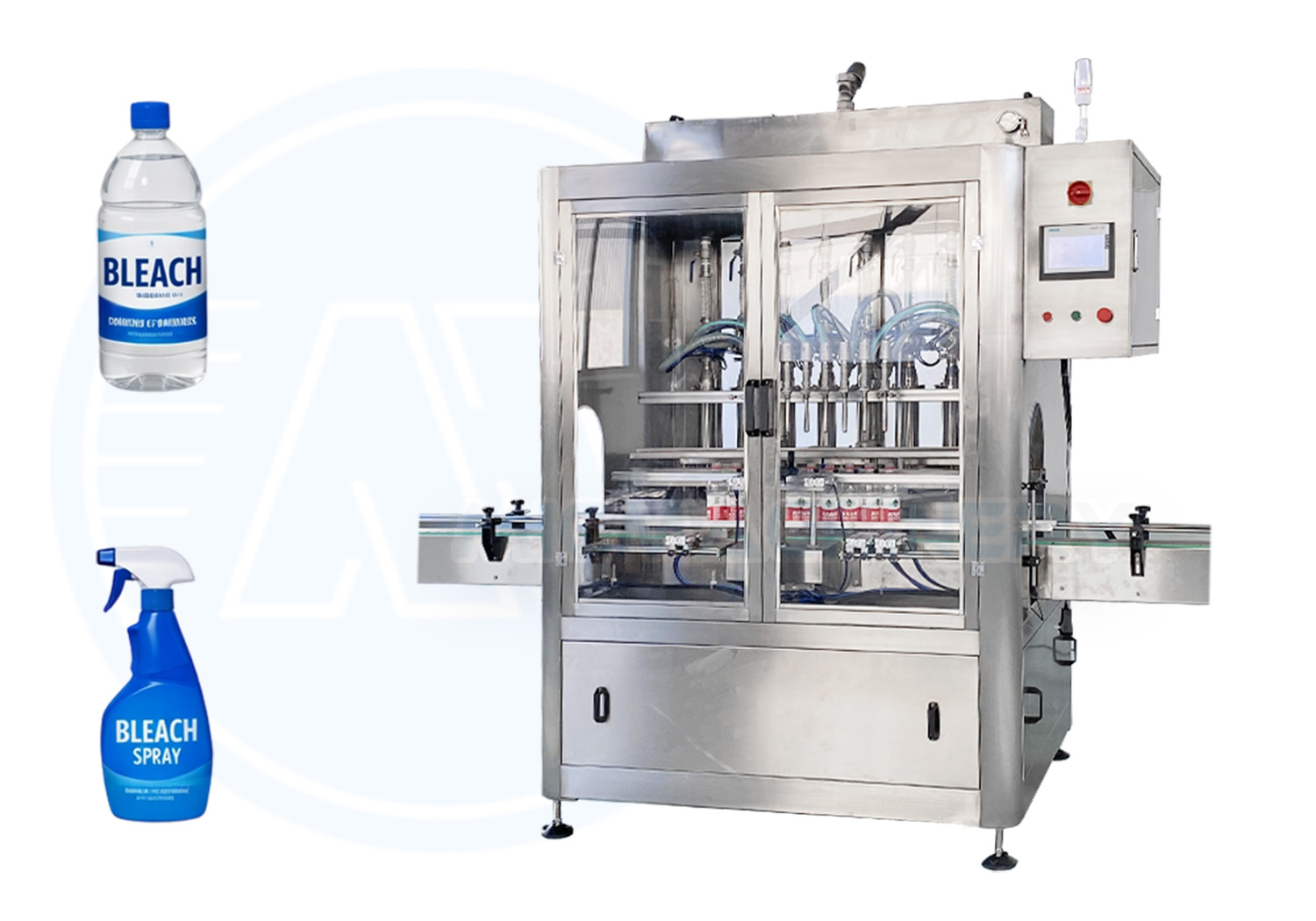 disinfectant filling machine