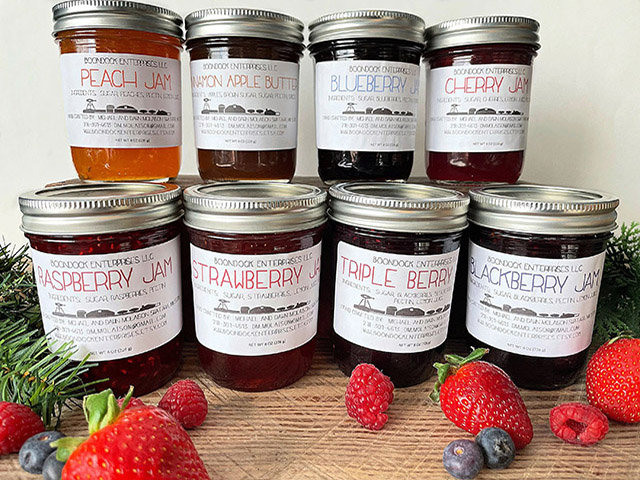 jam bottles