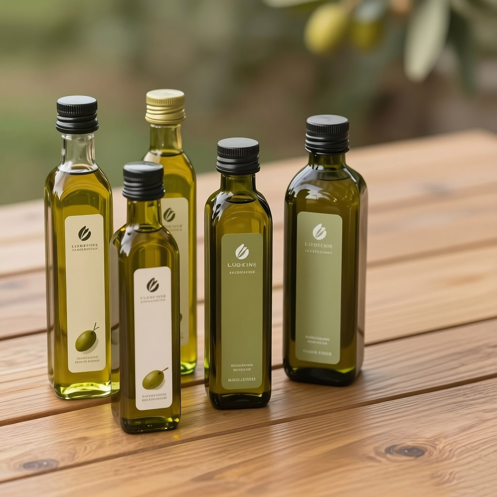 honey glass bottles