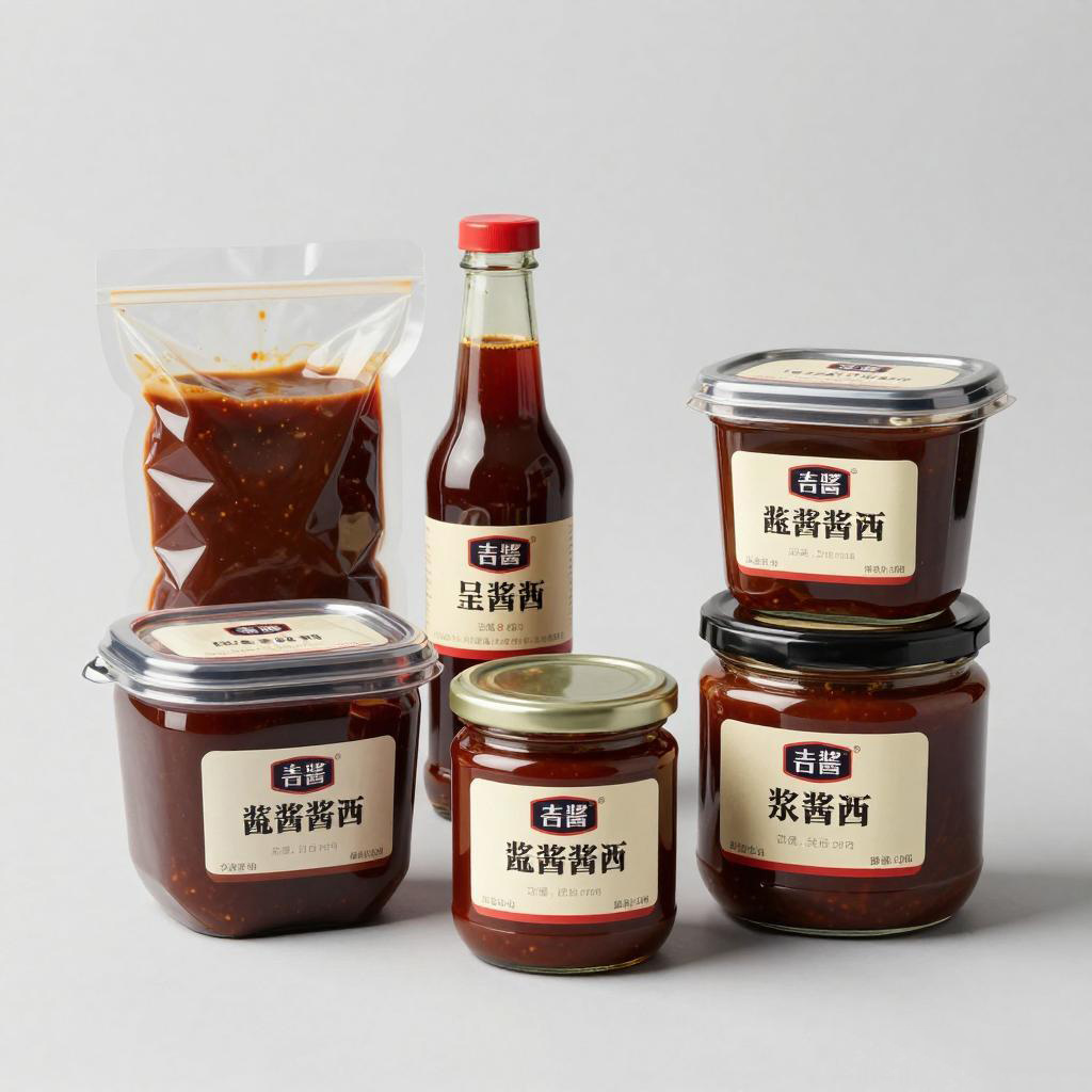 sauce glass bottle