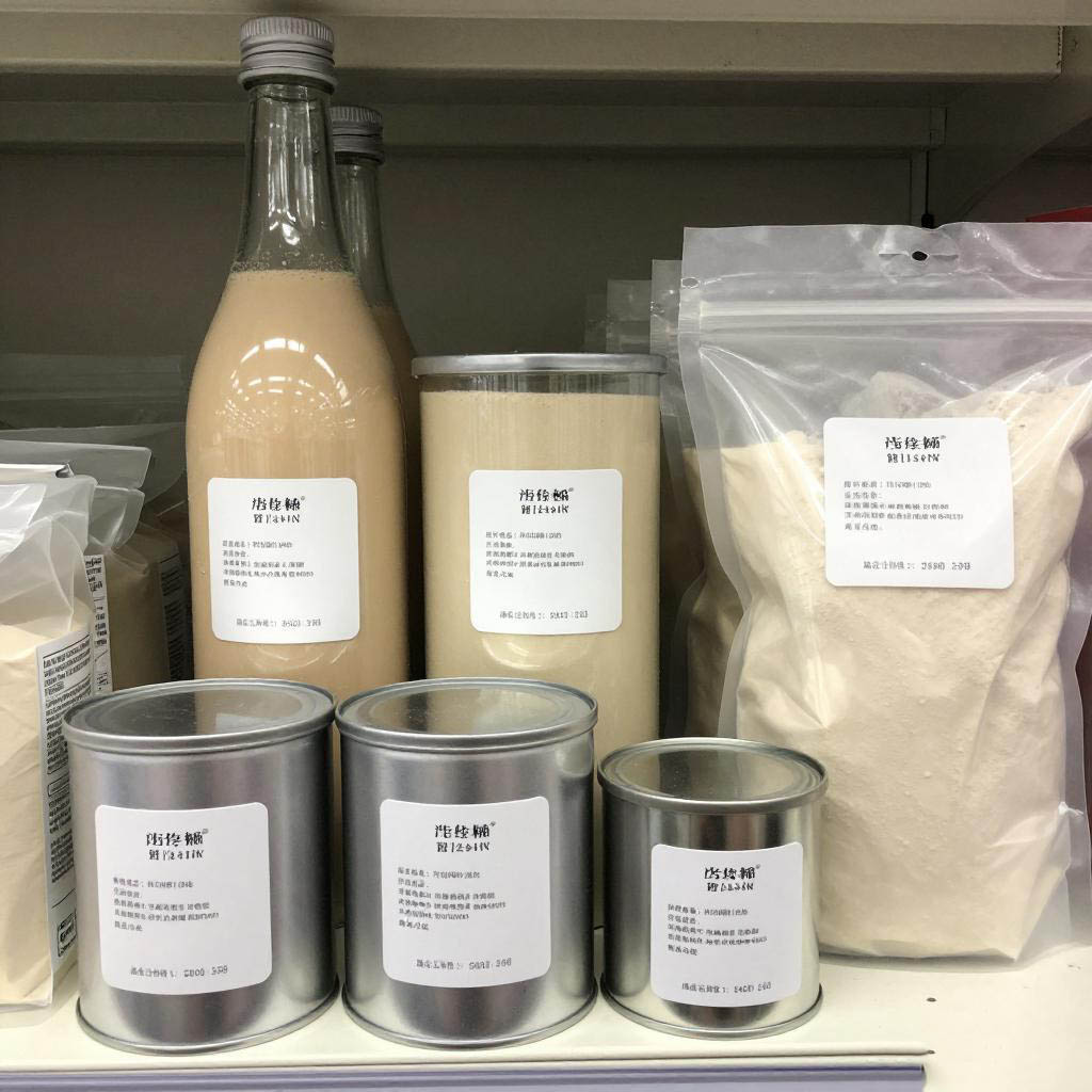 Powder bottles