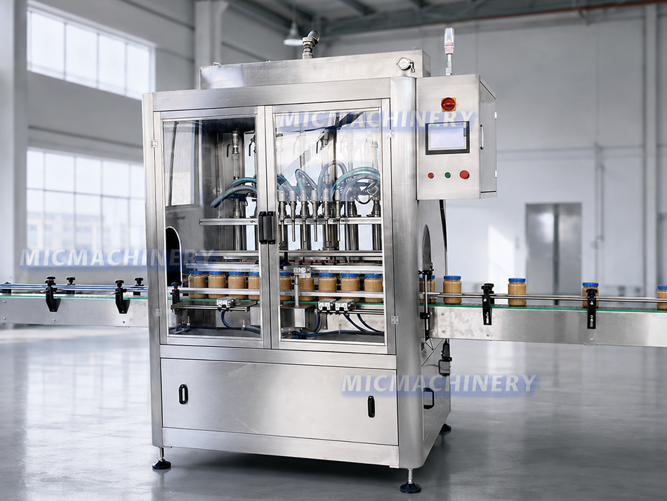 Peanut butter filling machine