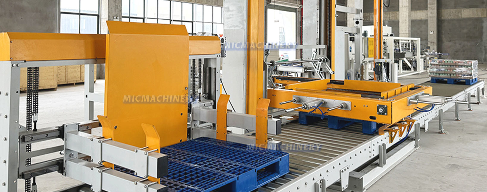 Running palletizer